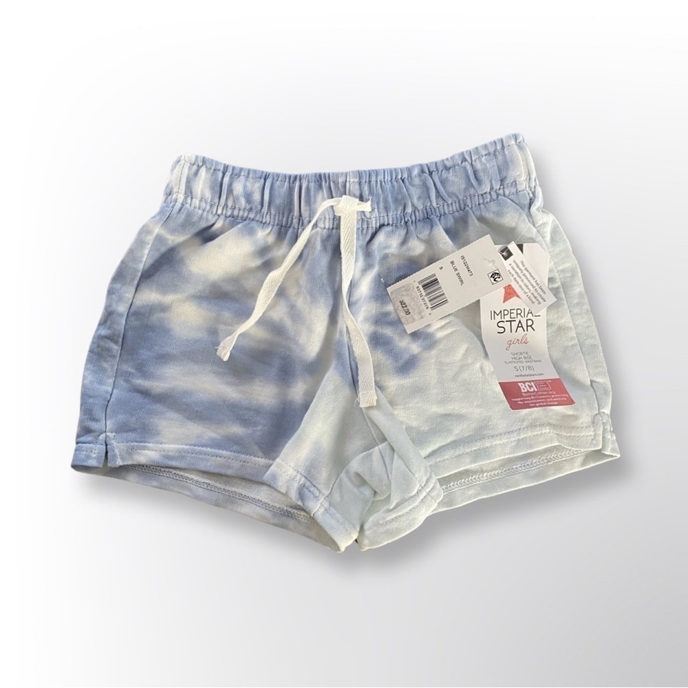 Imperial Star Girls Shortie High Rise Shorts NWT Size S (7/8)
